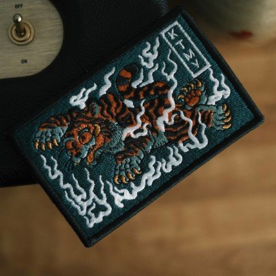 Большой вышитый EDC патч KTMY-EMB-TGR